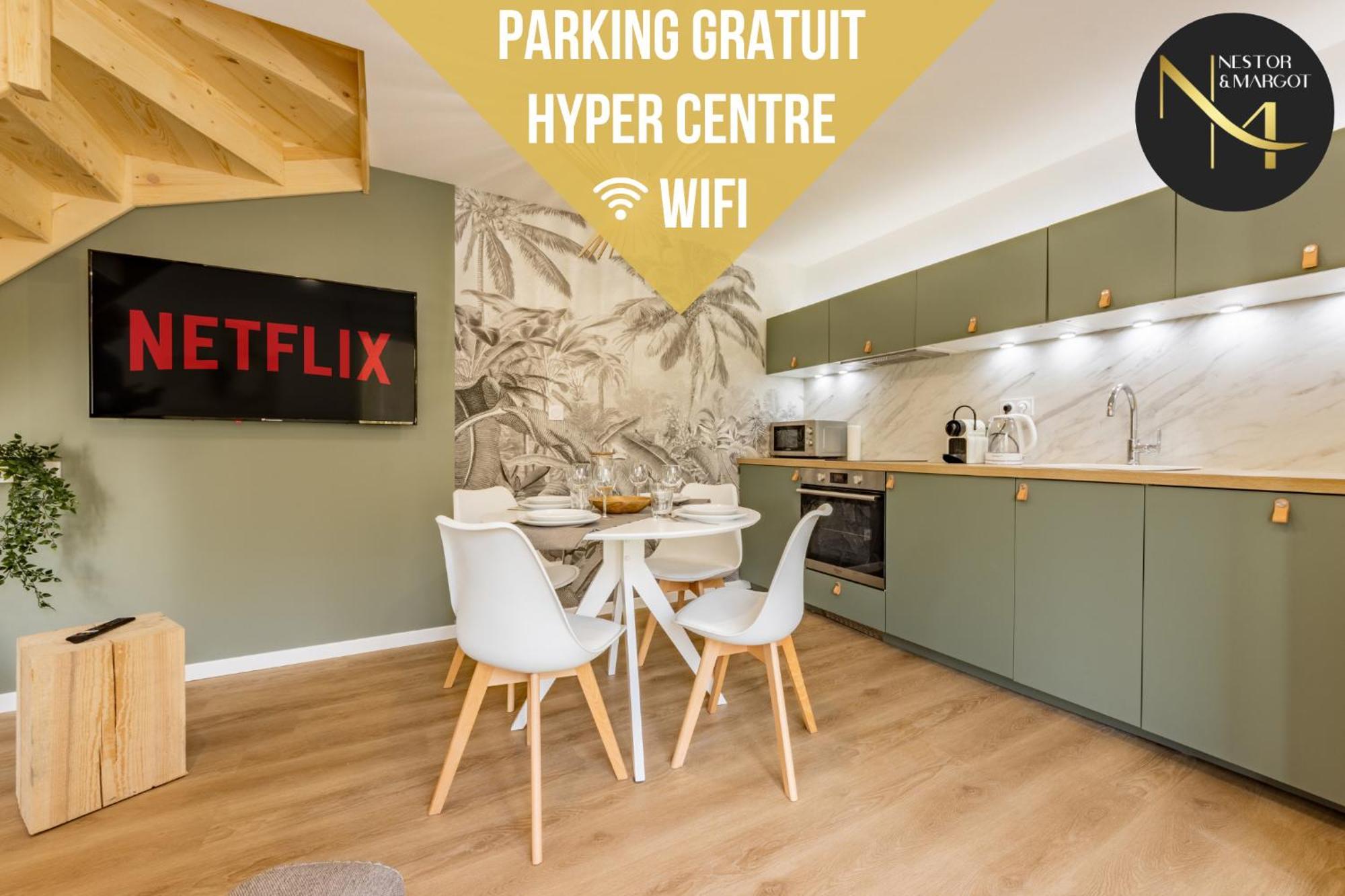 Le Green Duplex - Clim - Parking - Netflix - Nestor & Margot Auterive  Exterior foto